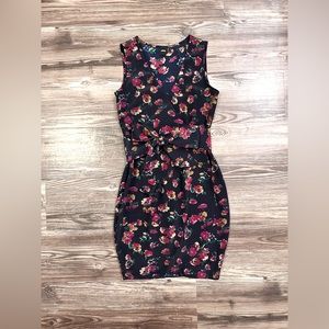 ASOS Tulip Wrap Floral Print Dress Size 0